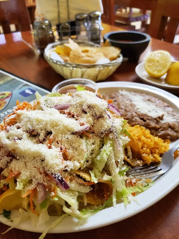 Chicken Tacos Combo Plate